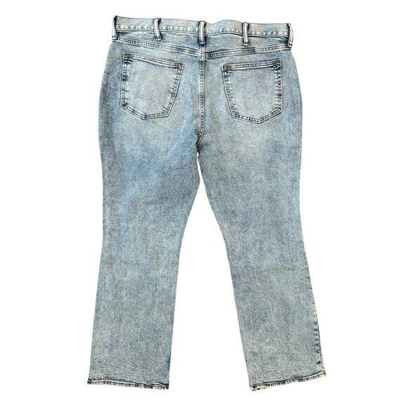 Old Navy Boot Cut Jeans Mens 38X30 Light Wash Mid Rise Stretch NWT - Picture 3 of 6
